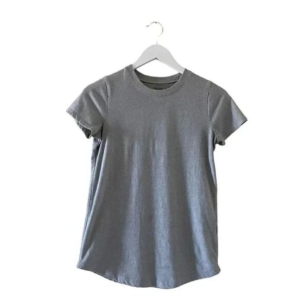 Madewell Gray Crewneck Short Sleeves Woman’s Basic Essential T-Shirt XXS #1298 - Picture 1 of 11